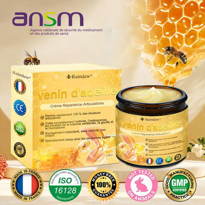 Raindew®venin d'abeille Crème Réparatrice Articulations(En particulier pour les personnes âgées & SOFCOT recommande)