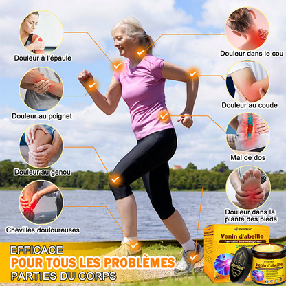 Raindew® Bee Venom Pain-Relief Bone Healing Cream 🐝🐝(Spécialement pour les personnes âgées & SOFCOT recommande)